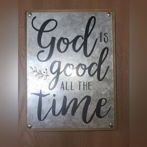 Inspirational Silver and Black Wall Decor